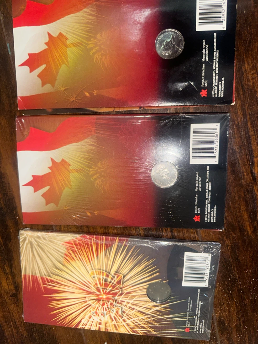 Canada 2001 & 2002 Coin Sets