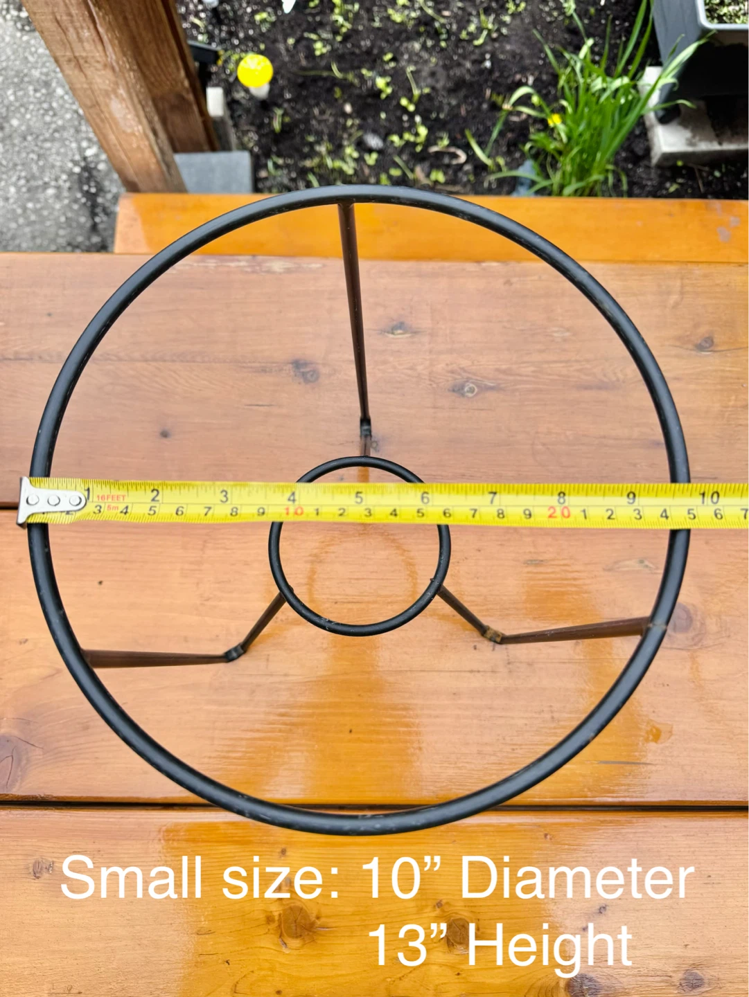 Metal Plant Stand 12” and 10” Indoor Outdoor - photo 5