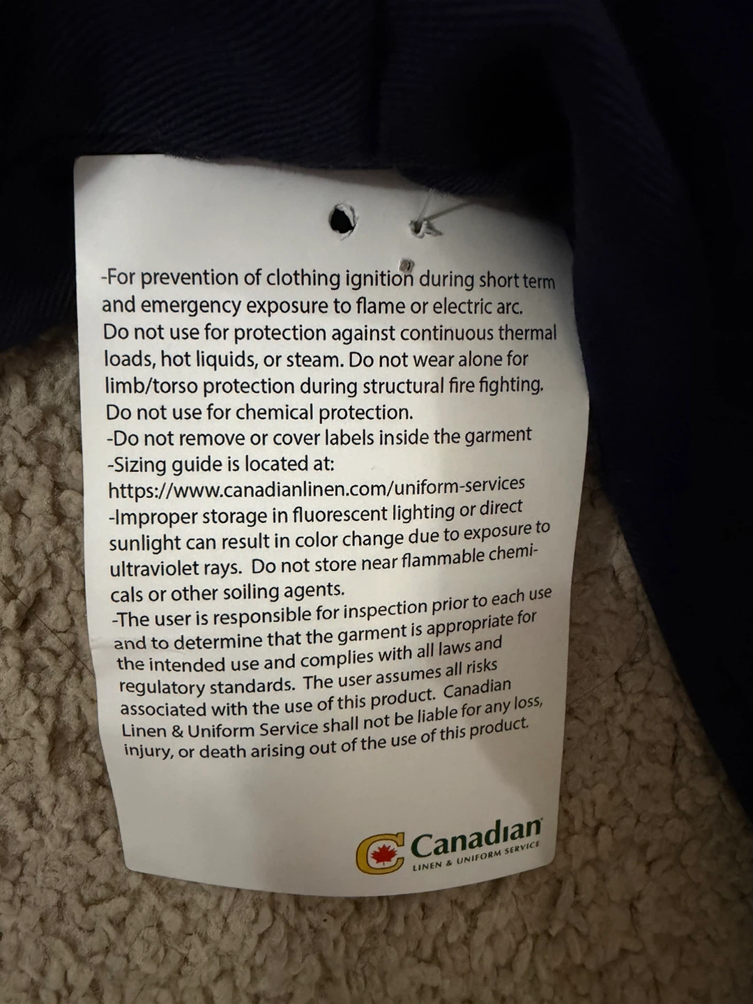 Canadian Linen Flame Resistant - photo 5