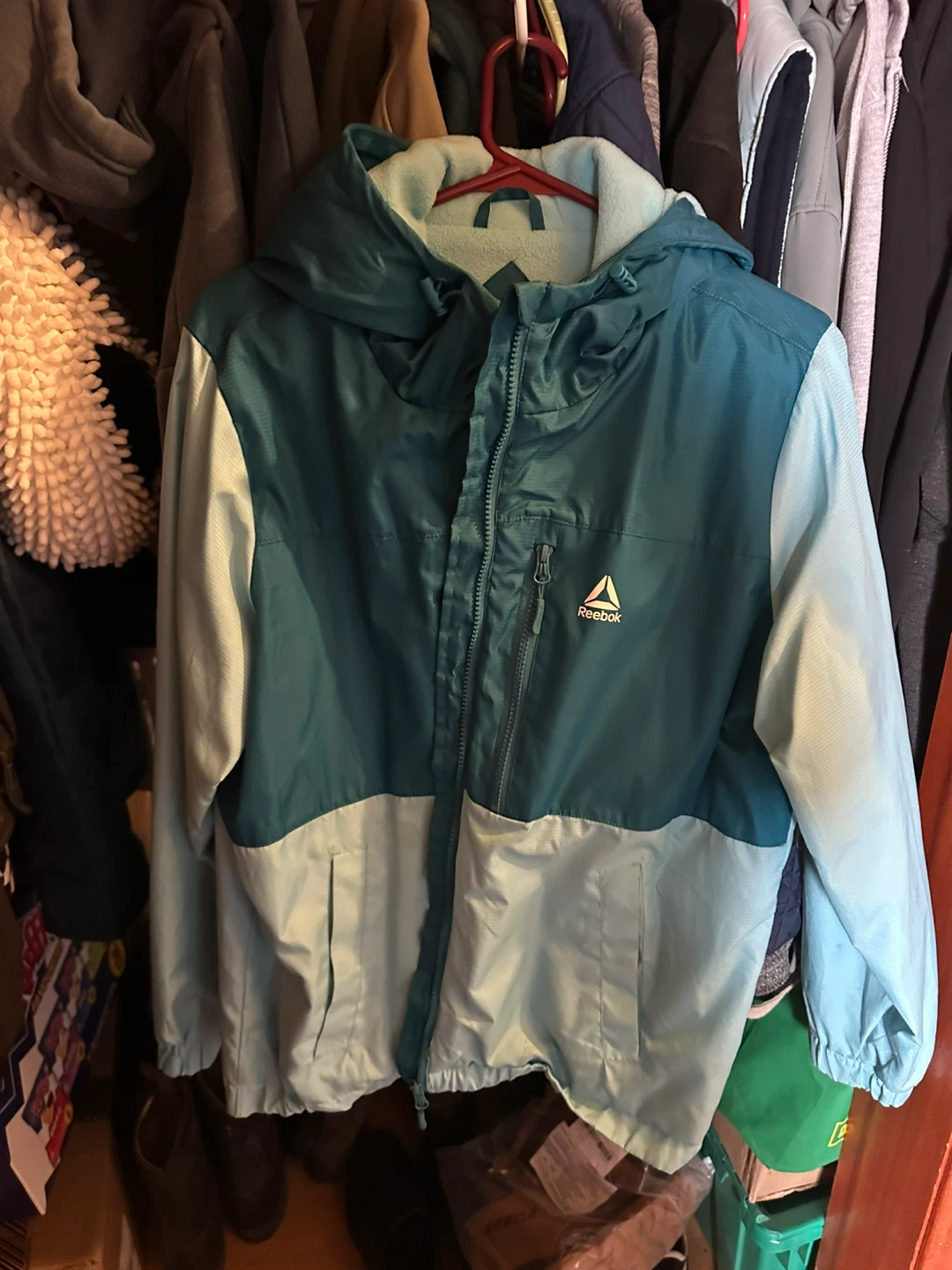 Reebok Hooded Windbreaker Jacket XL