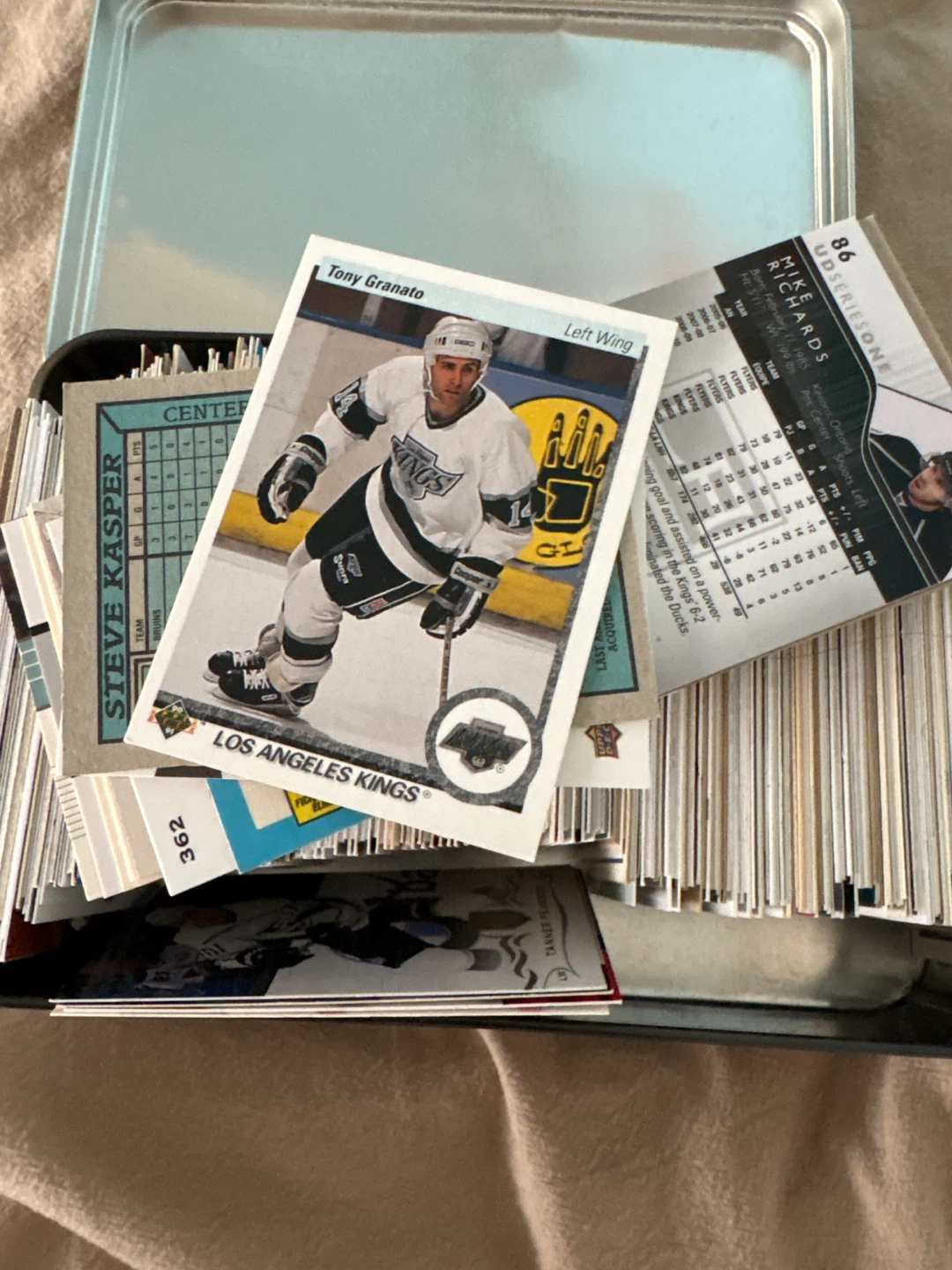 FLASH SALE Upper Deck Series Hockey Cards Bulk With Tin - photo 2