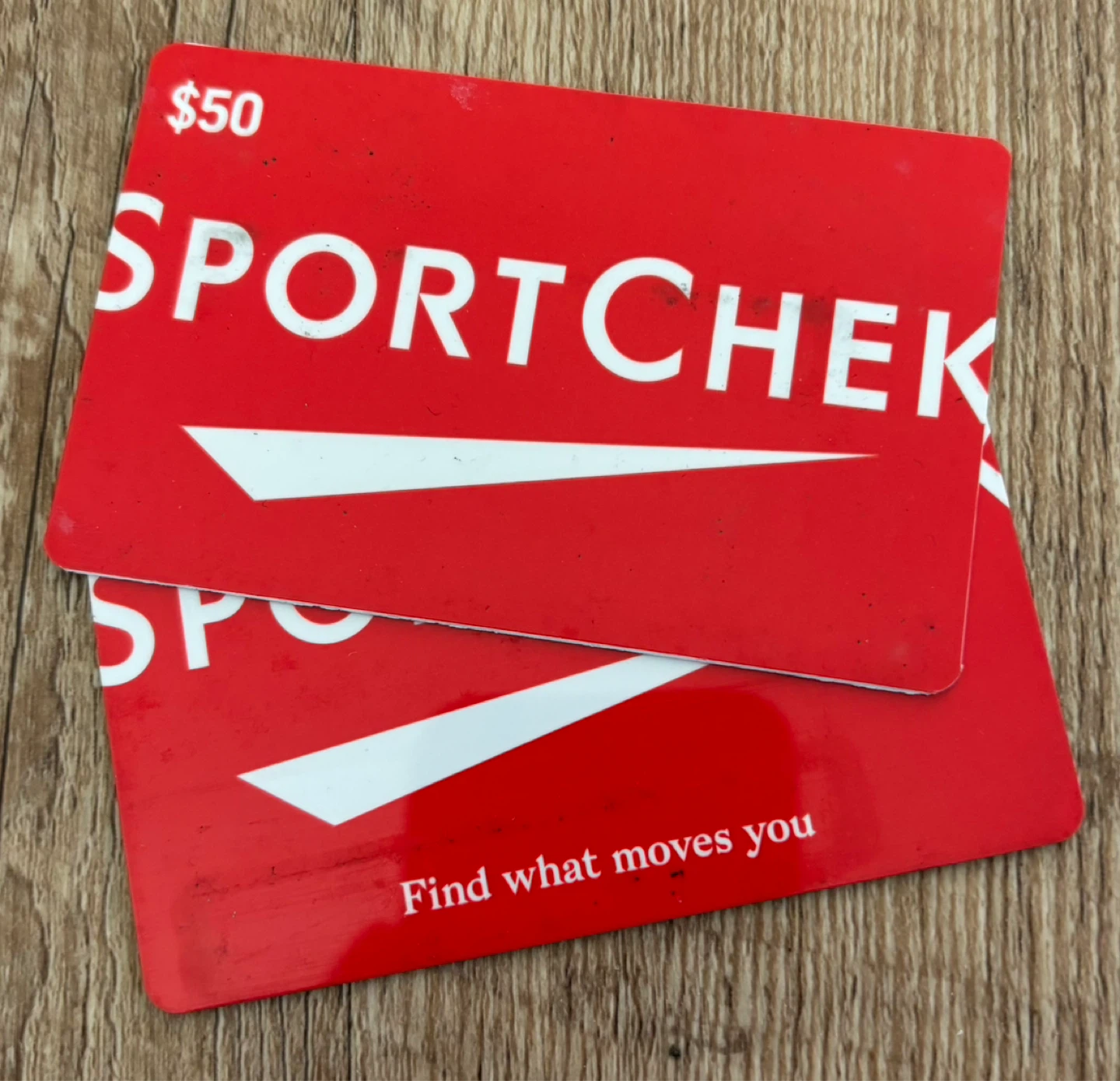 SportChek Gift Cards - $63