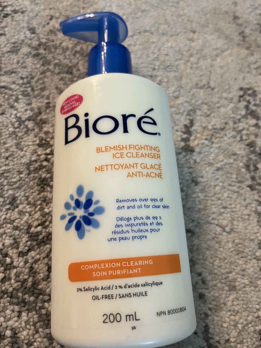 70% full Biore Blemish Fighting Ice Cleanser - 200 mL