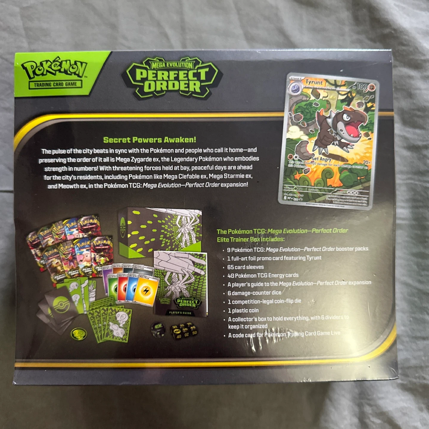 Pokemon TCG Mega Evolution Perfect Order ETB - photo 2