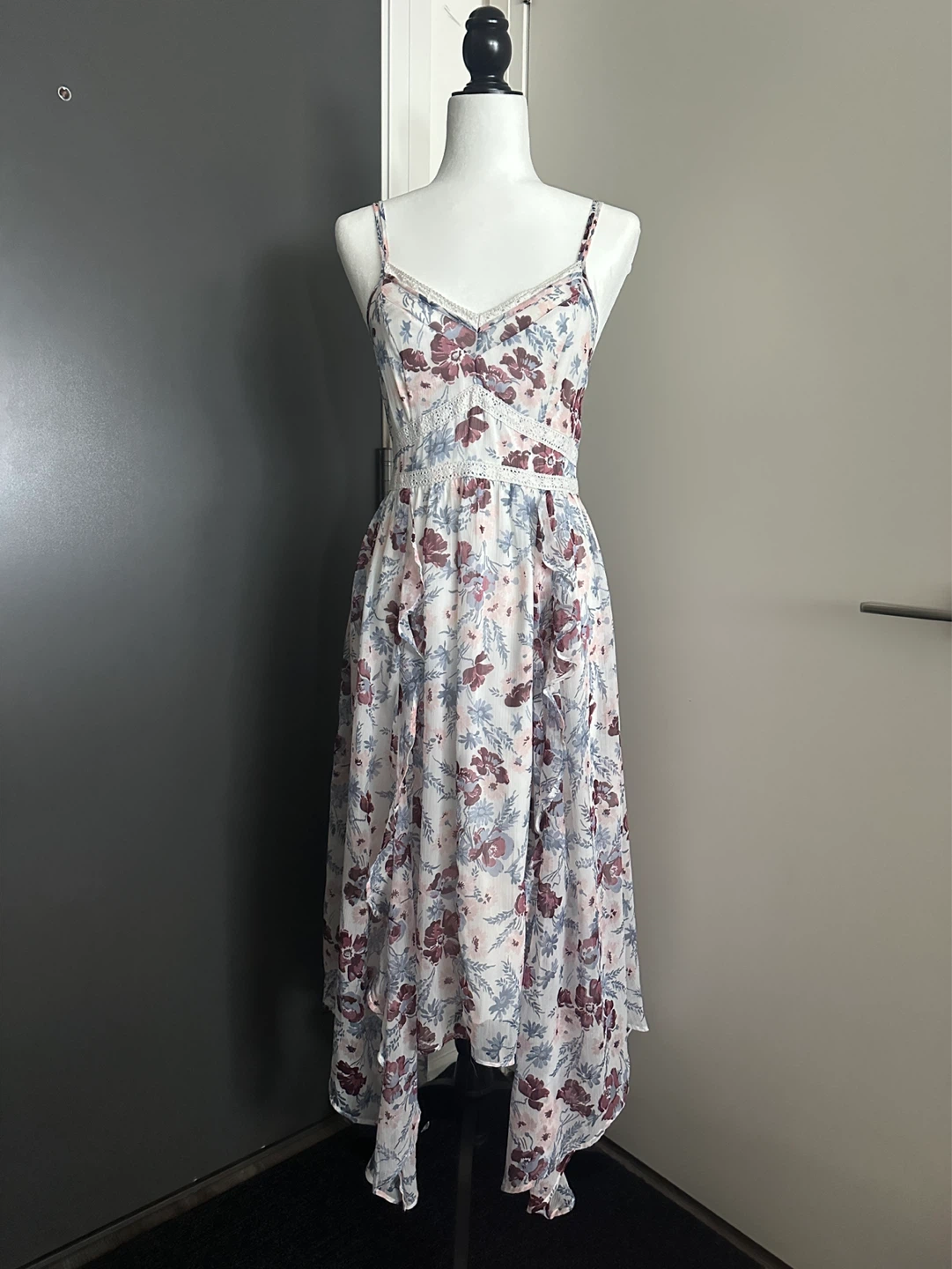 Abercrombie & Fitch Floral Midi Dress - Size S