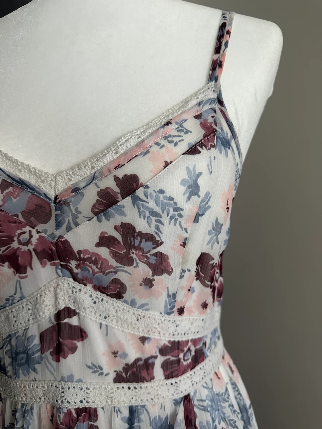 Abercrombie & Fitch Floral Midi Dress - Size S - photo 2