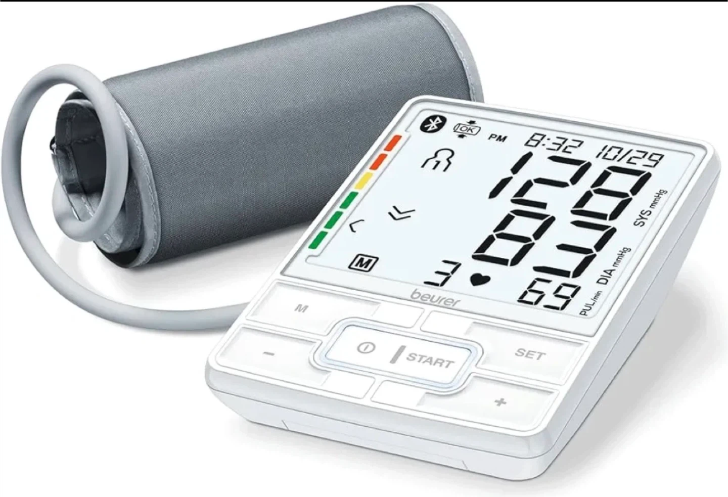 Beurer Upper Arm Blood Pressure Monitor with Bluetooth - photo 4