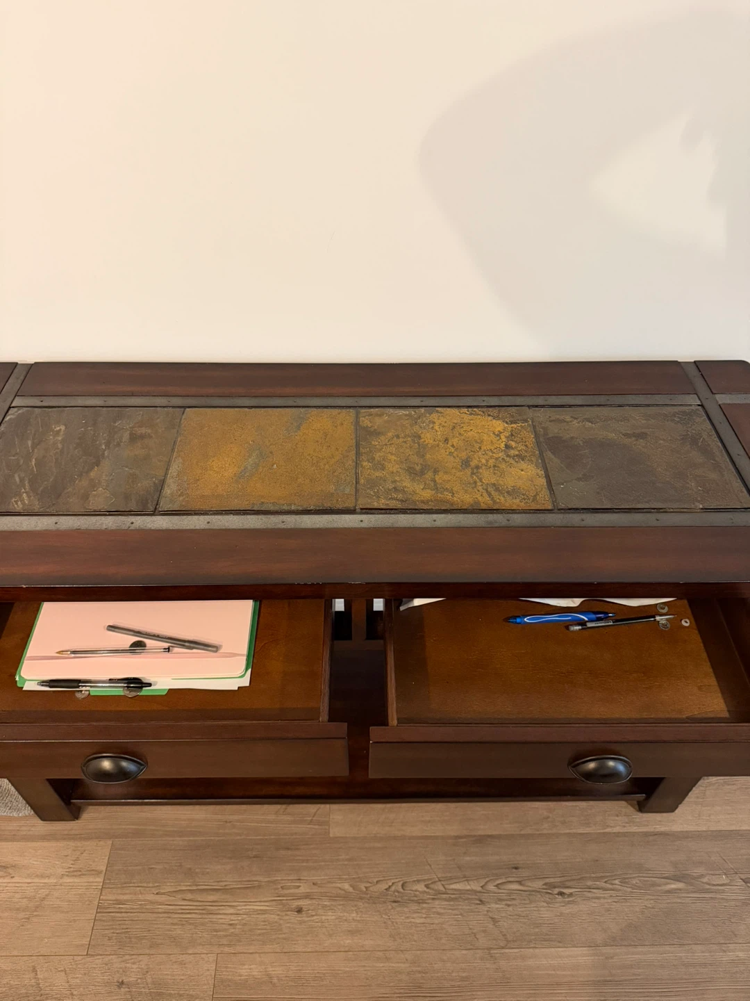 Darvin Console Table with Tile Top - photo 4