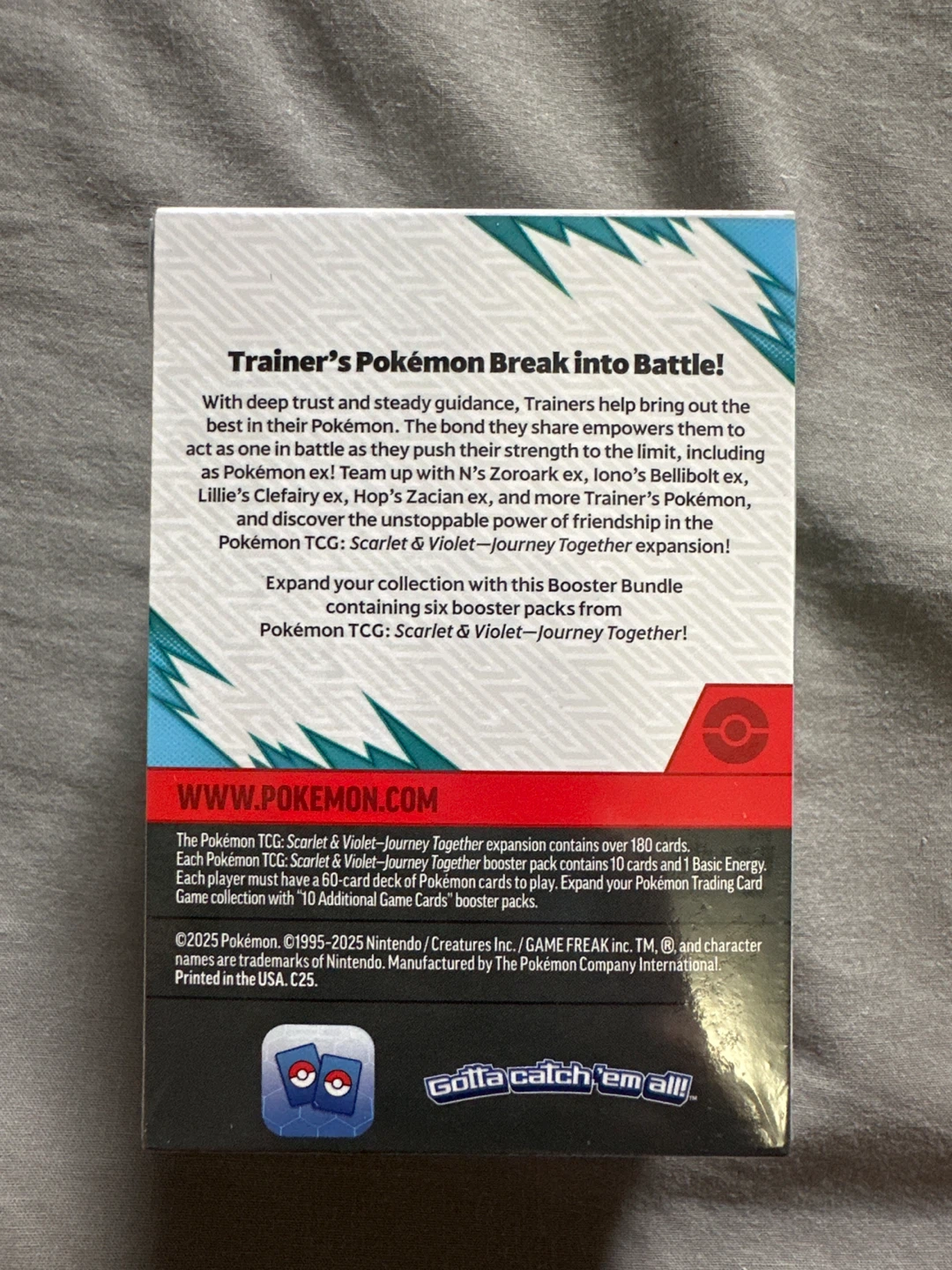 Pokémon TCG Scarlet & Violet: Journey Together Booster Bundle - photo 2