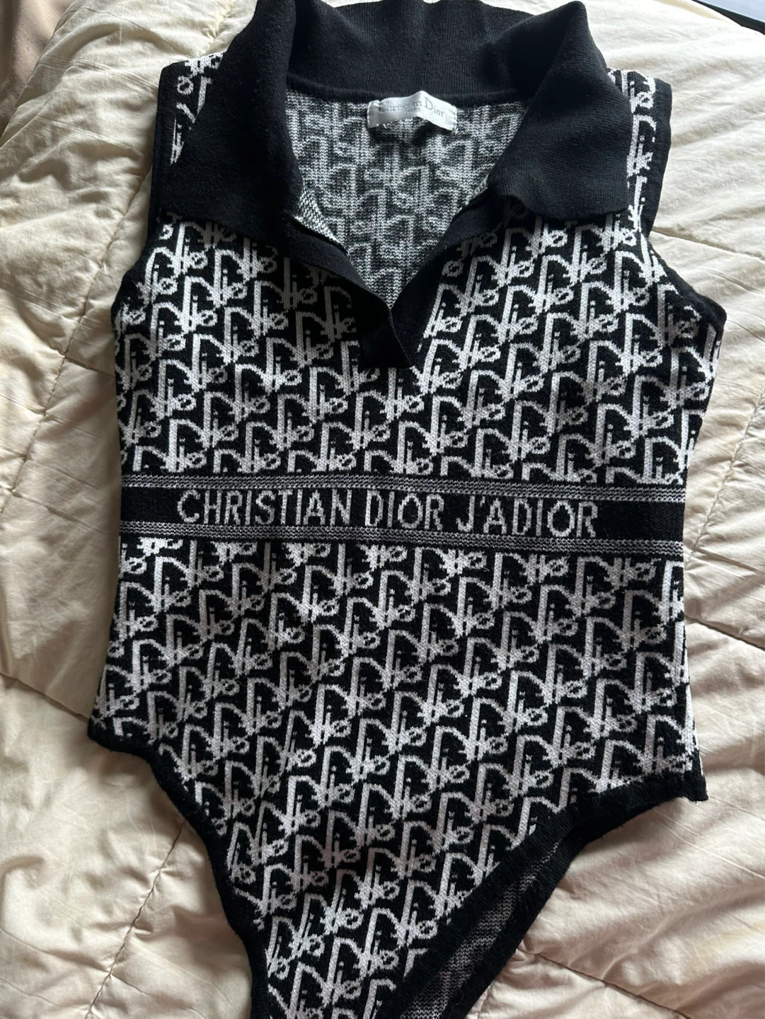 Christian Dior J'Adior Sleeveless Knit Bodysuit - photo 3