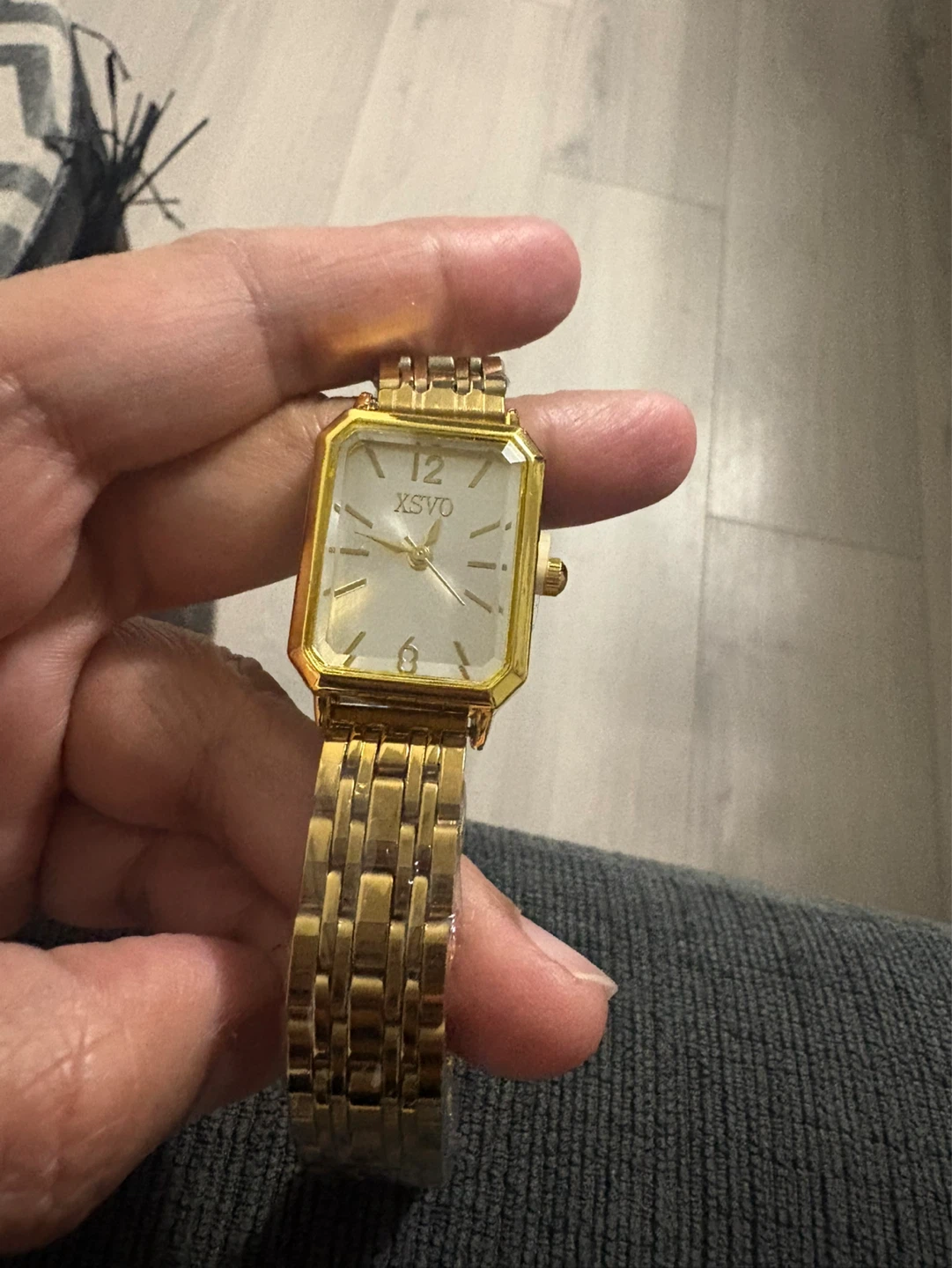XSVO Women's Gold Tone Rectangular Watch - photo 5
