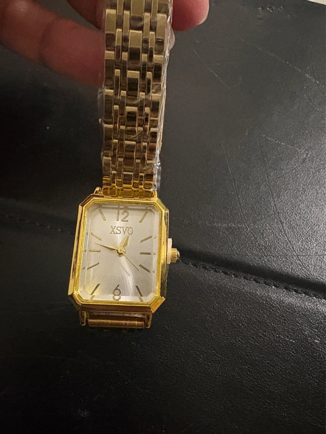 XSVO Women's Gold Tone Rectangular Watch - photo 4