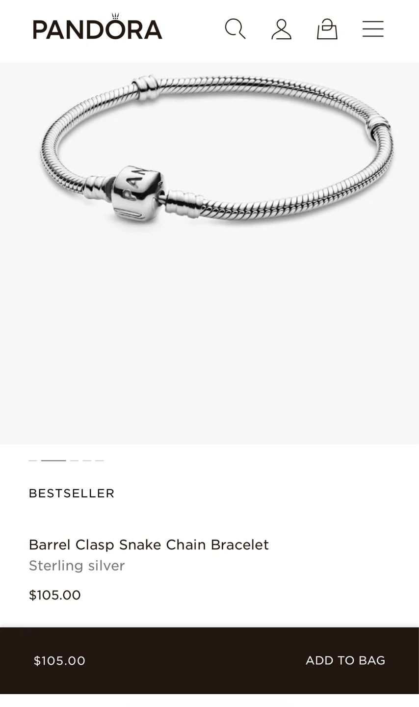 Pandora Chain Bracelet - photo 3