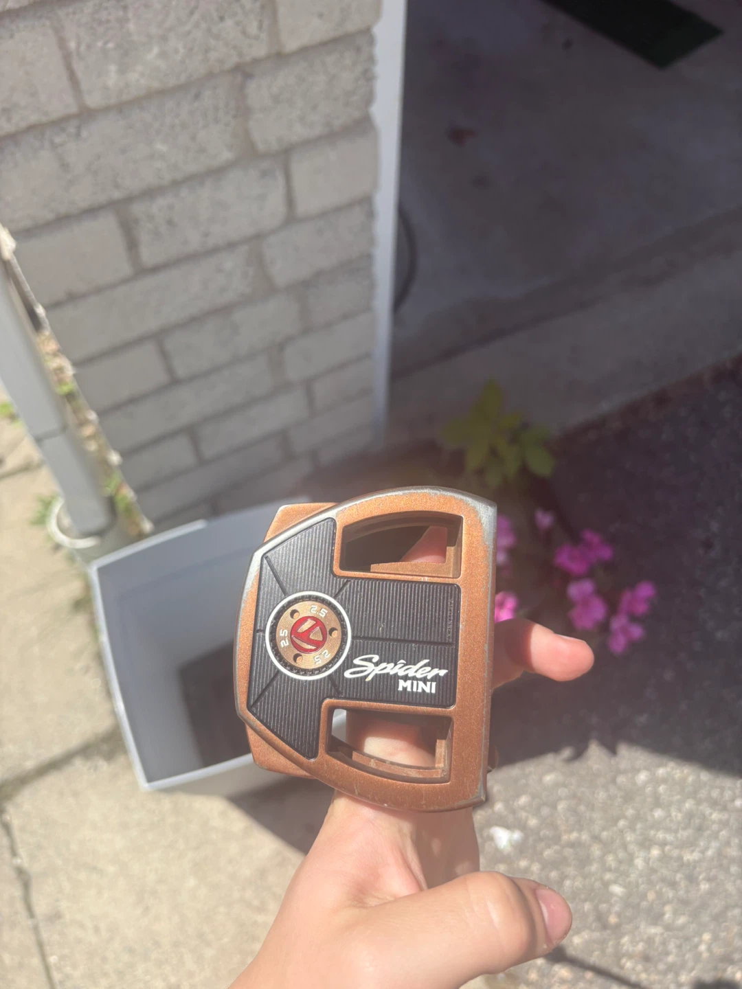 TaylorMade Spider Mini Putter with Super Stroke Grip