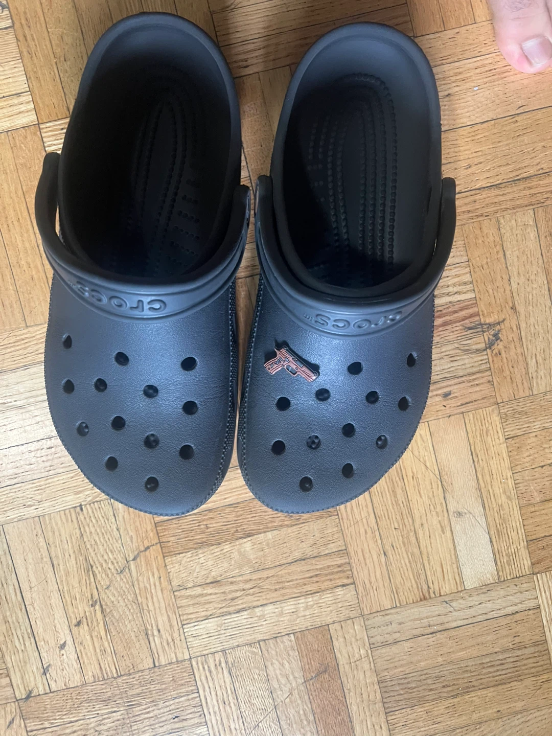 Black Crocs Clogs