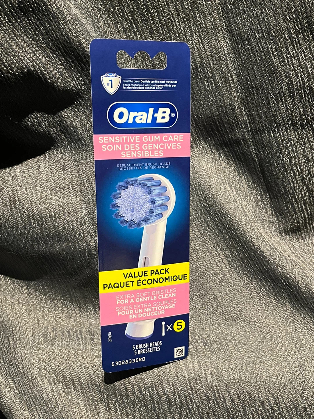 Oral-B Sensitive Gum Care Replacement Brush Heads (5 Pack)