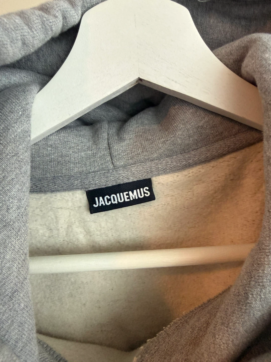 JACQUEMUS Hoodie Grey Size S - photo 3