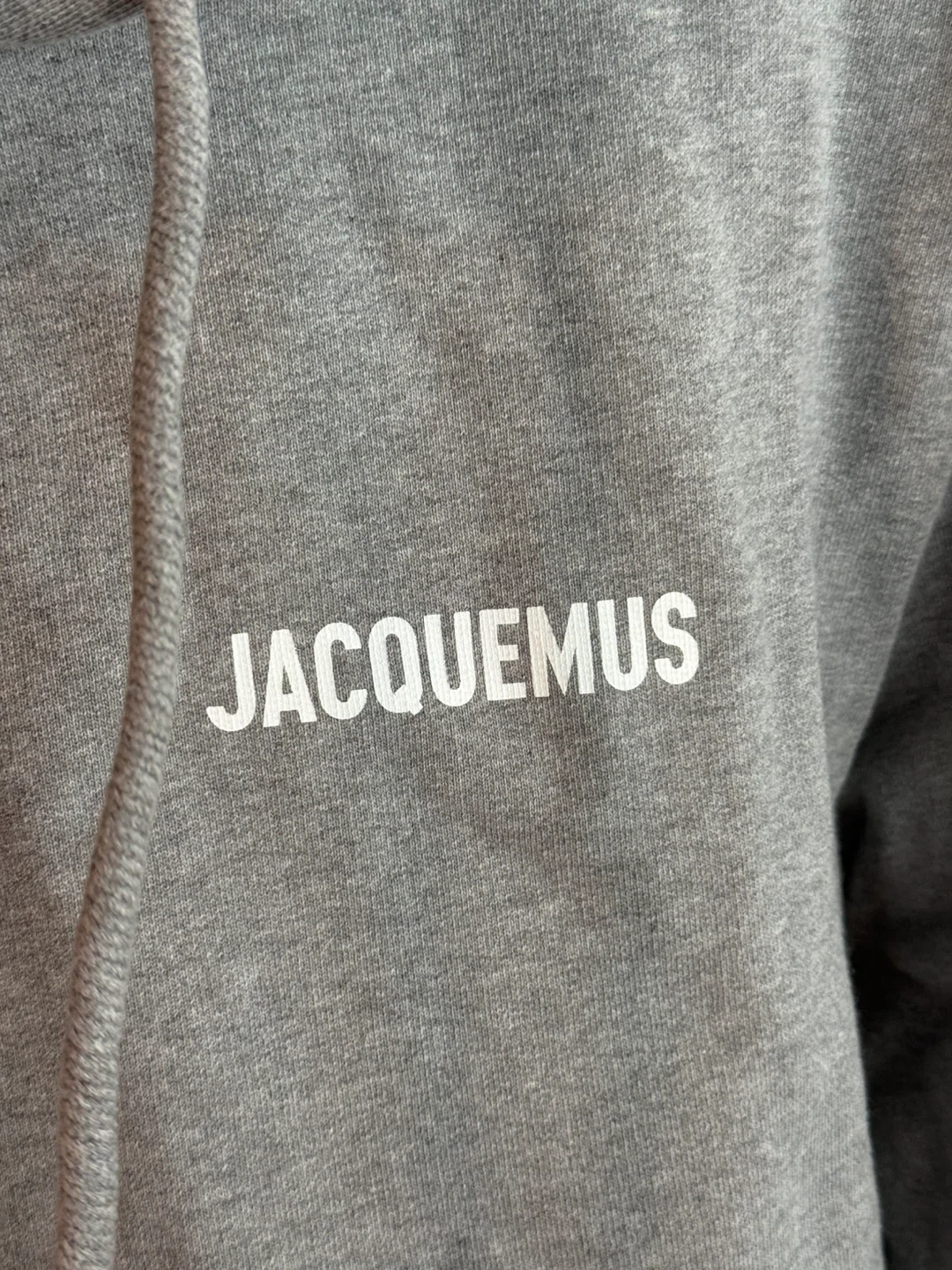 JACQUEMUS Hoodie Grey Size S - photo 4