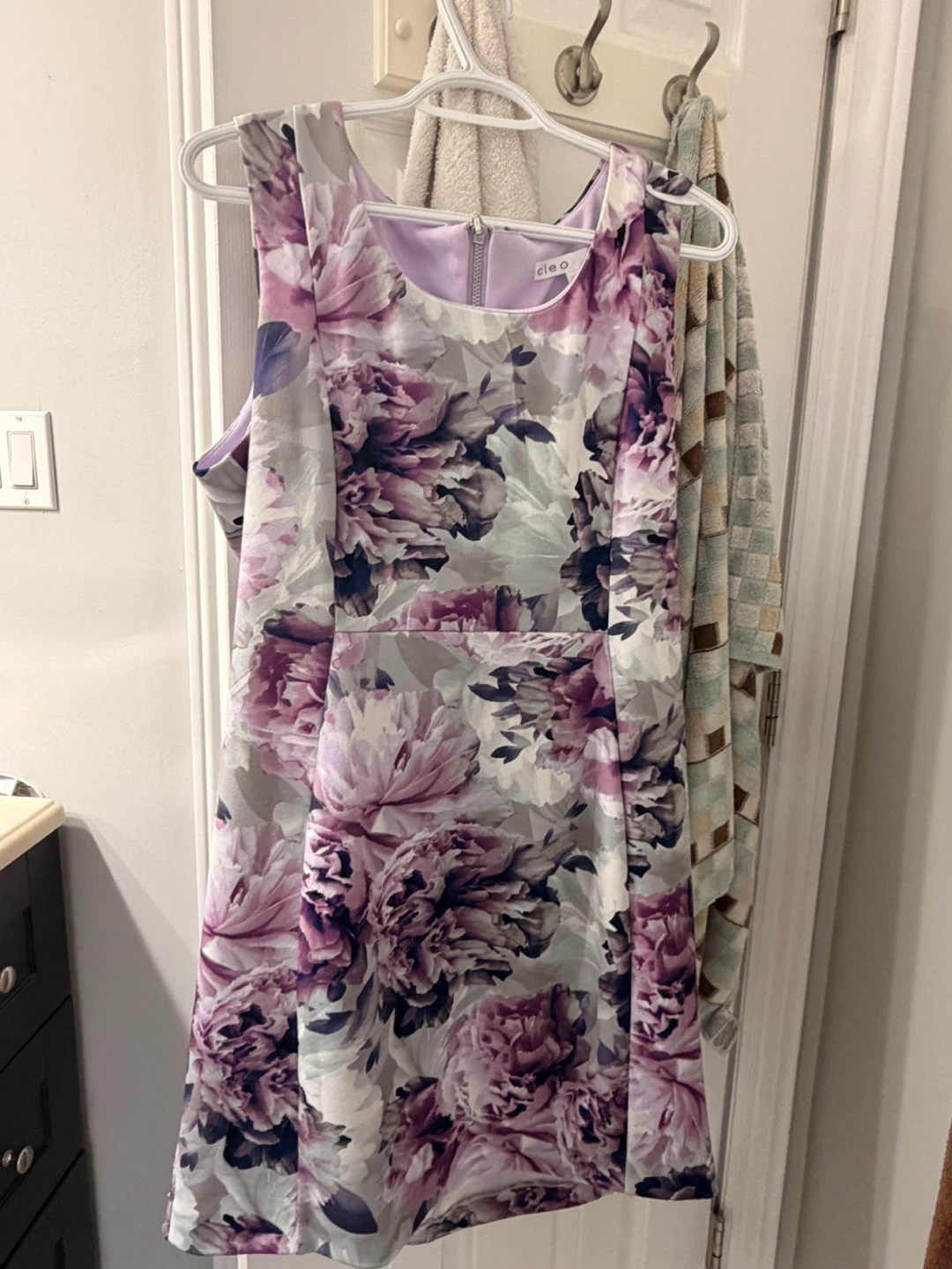 Cleo Floral Print Sleeveless Dress Size 12