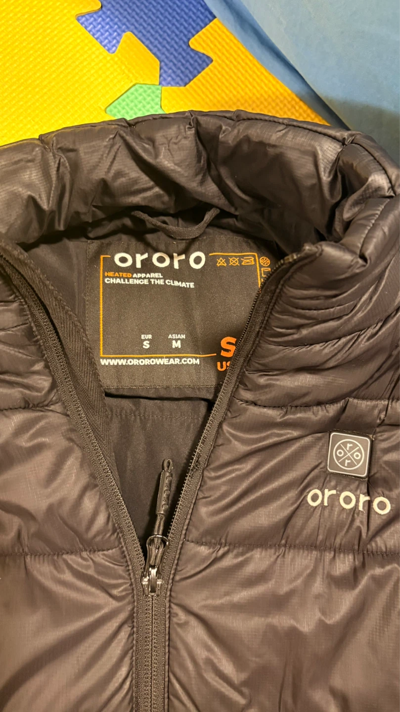 ORORO Heated Puffer Vest - Size S