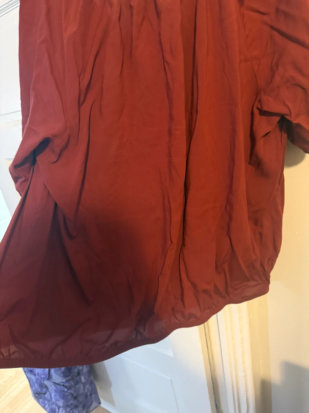 Torrid Red Tie-Neck Blouse - Size 3 - photo 4