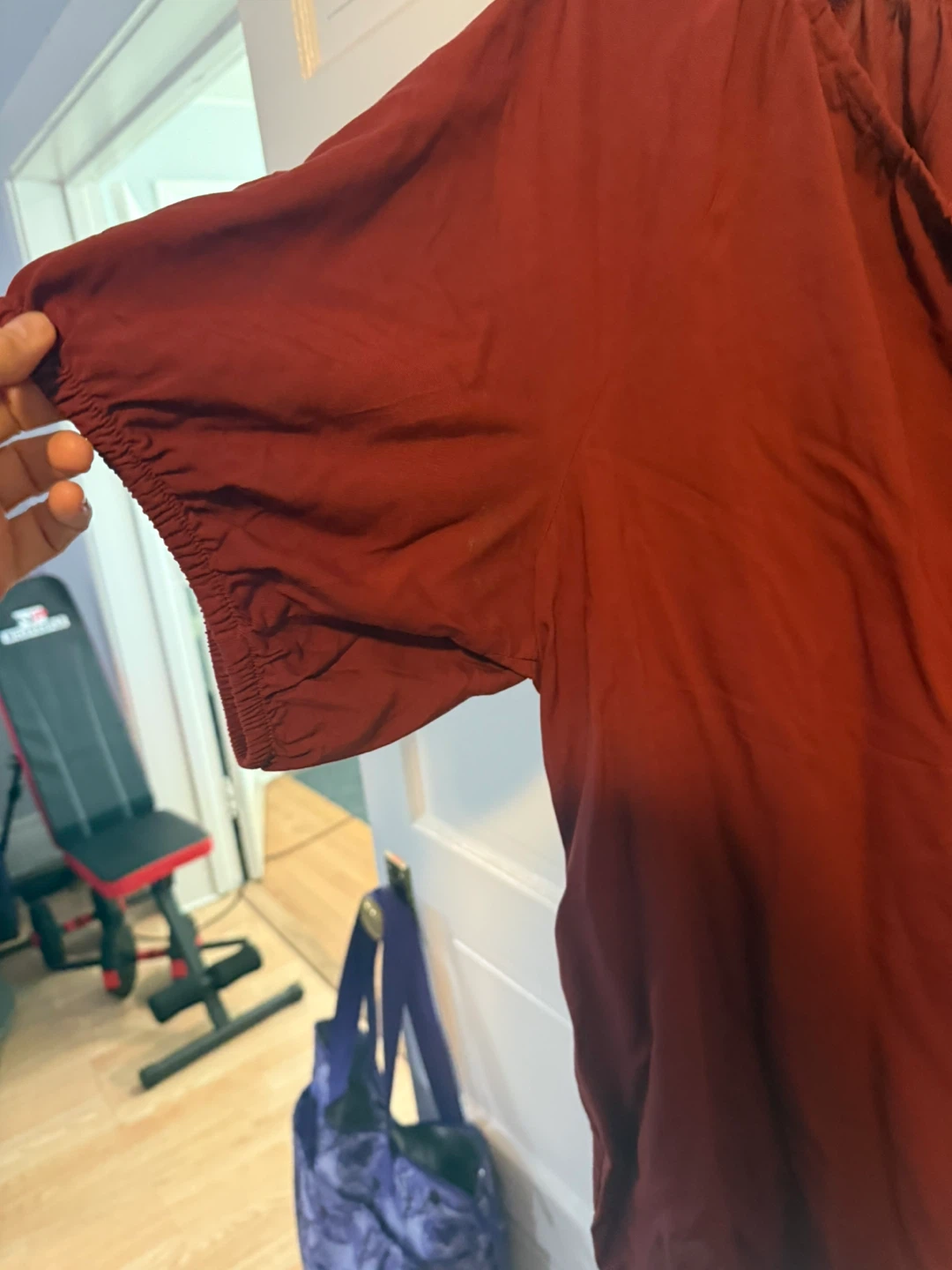 Torrid Red Tie-Neck Blouse - Size 3 - photo 3