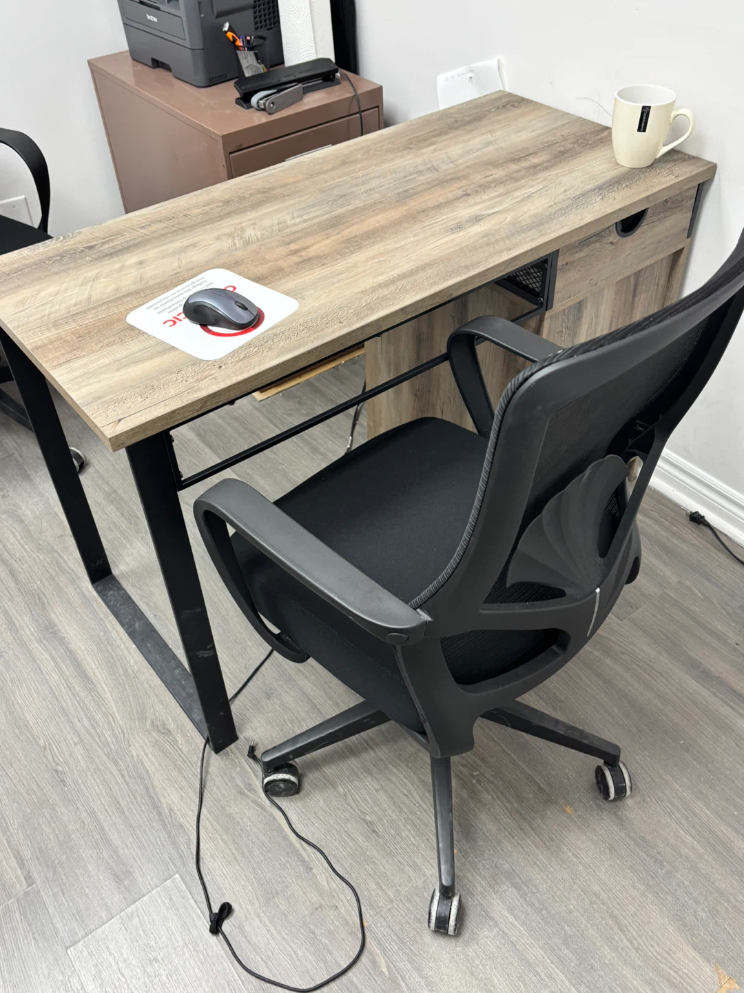 Office Desk with Two Chairs - photo 4