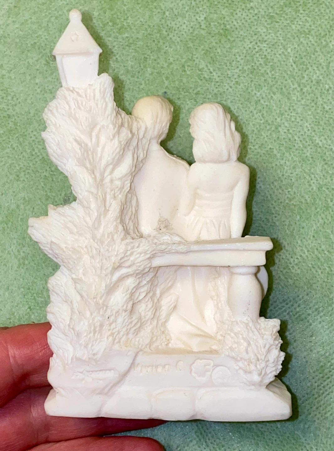 Vivian C Collection Alabaster Figurine - "Wedding Couple" - photo 2