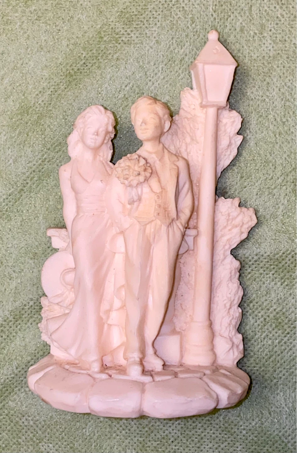 Vivian C Collection Alabaster Figurine - "Wedding Couple"