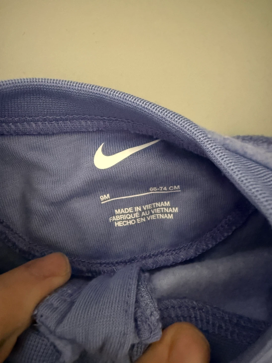Nike Baby Fleece Footed Pajamas 9M - photo 2