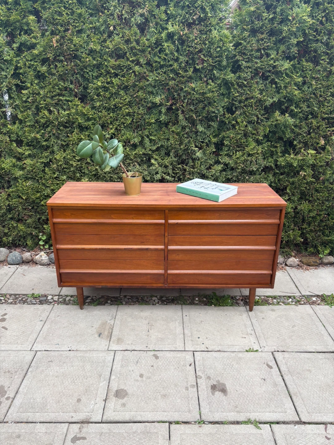 MCM Walnut Dresser by Vic Art - photo 2
