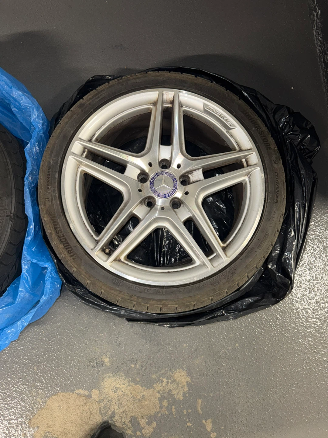 Mercedes-Benz AMG Wheel with Tire