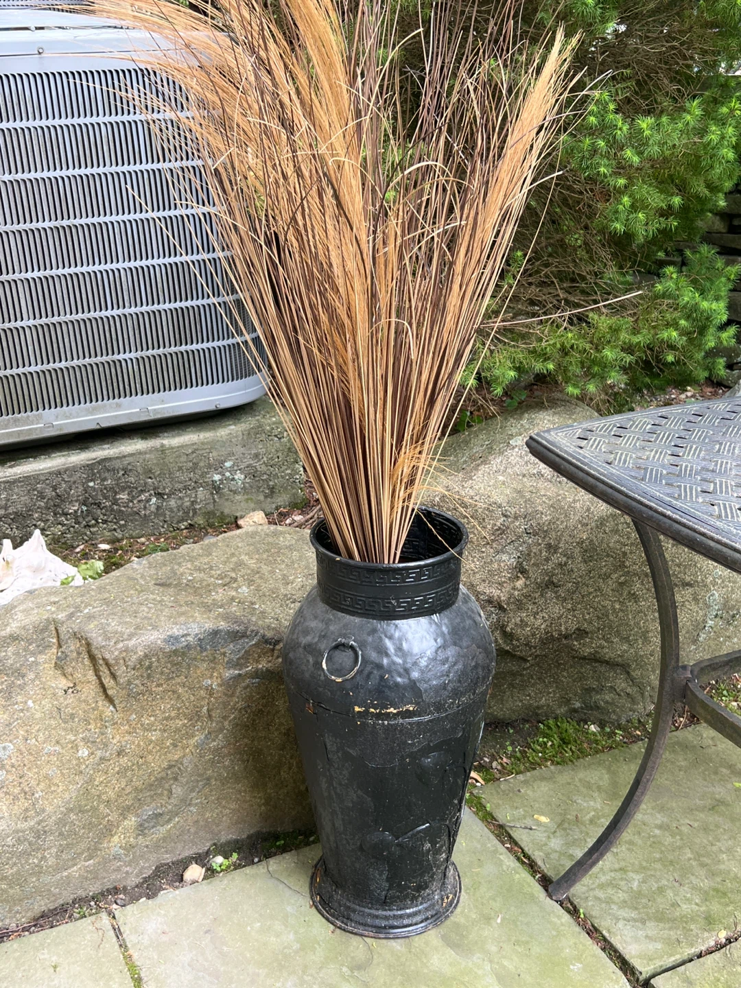 Dried Grass Bundle with Woven Base - photo 5