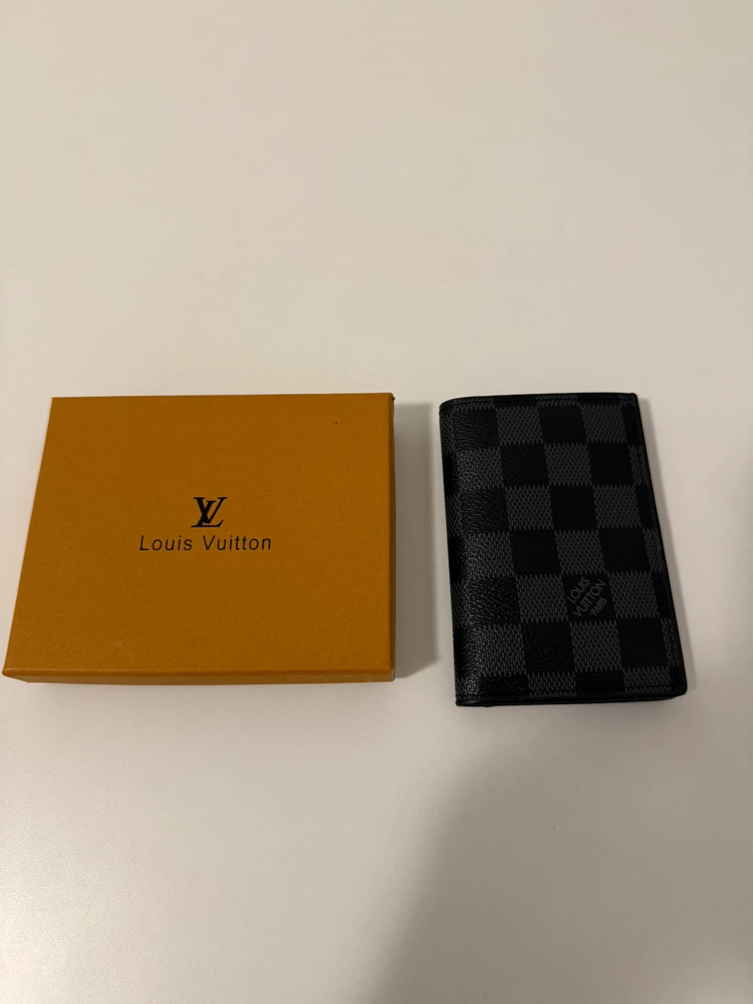 “Louis Vuitton” Damier Graphite Card Holder