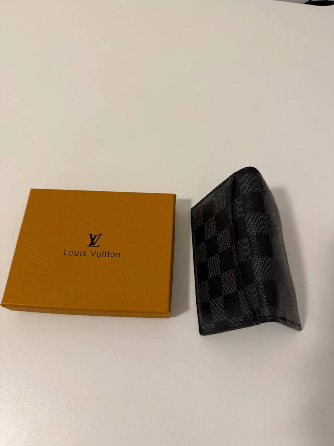 “Louis Vuitton” Damier Graphite Card Holder - photo 2