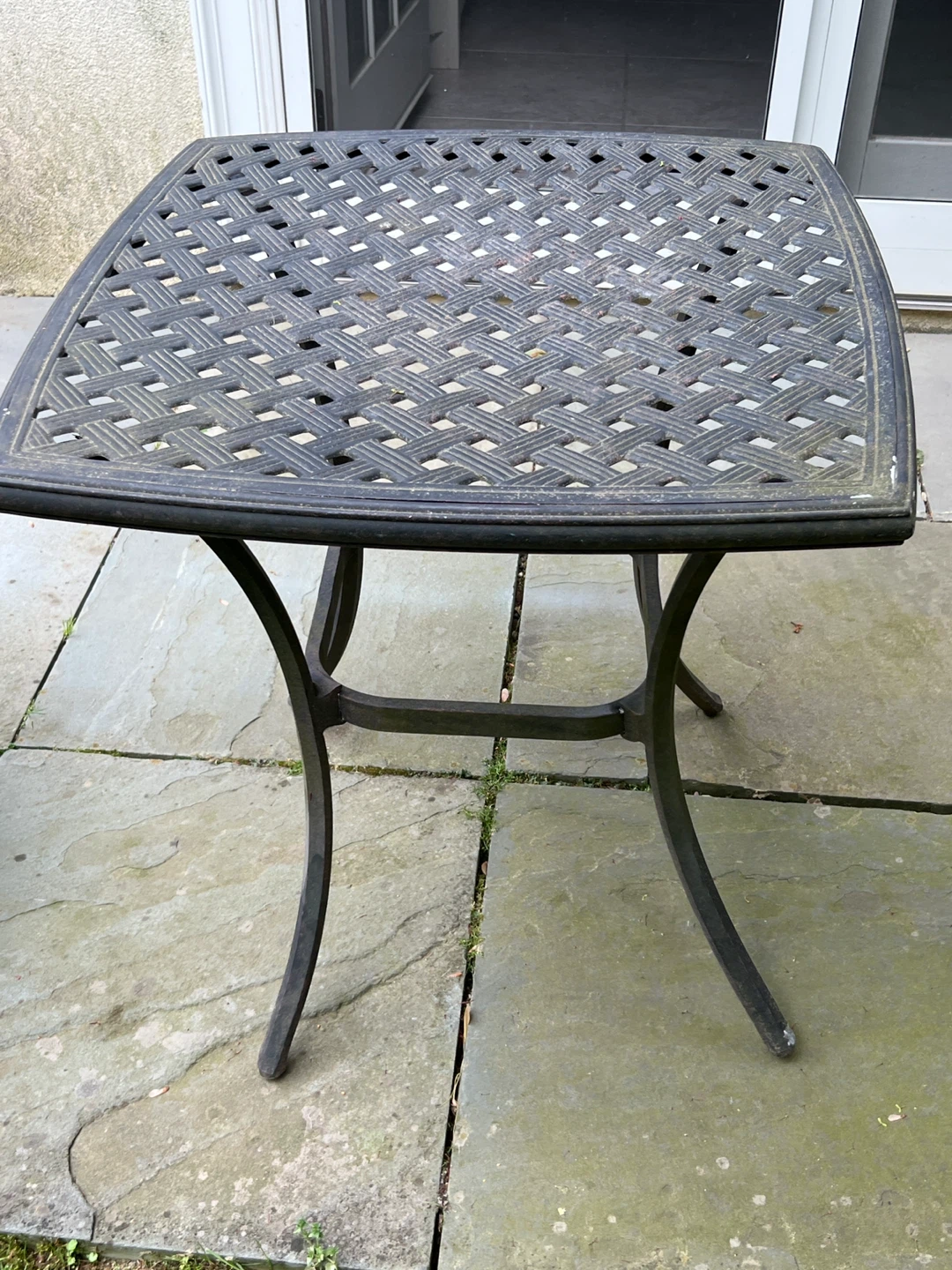 Outdoor Metal Side Table - photo 3