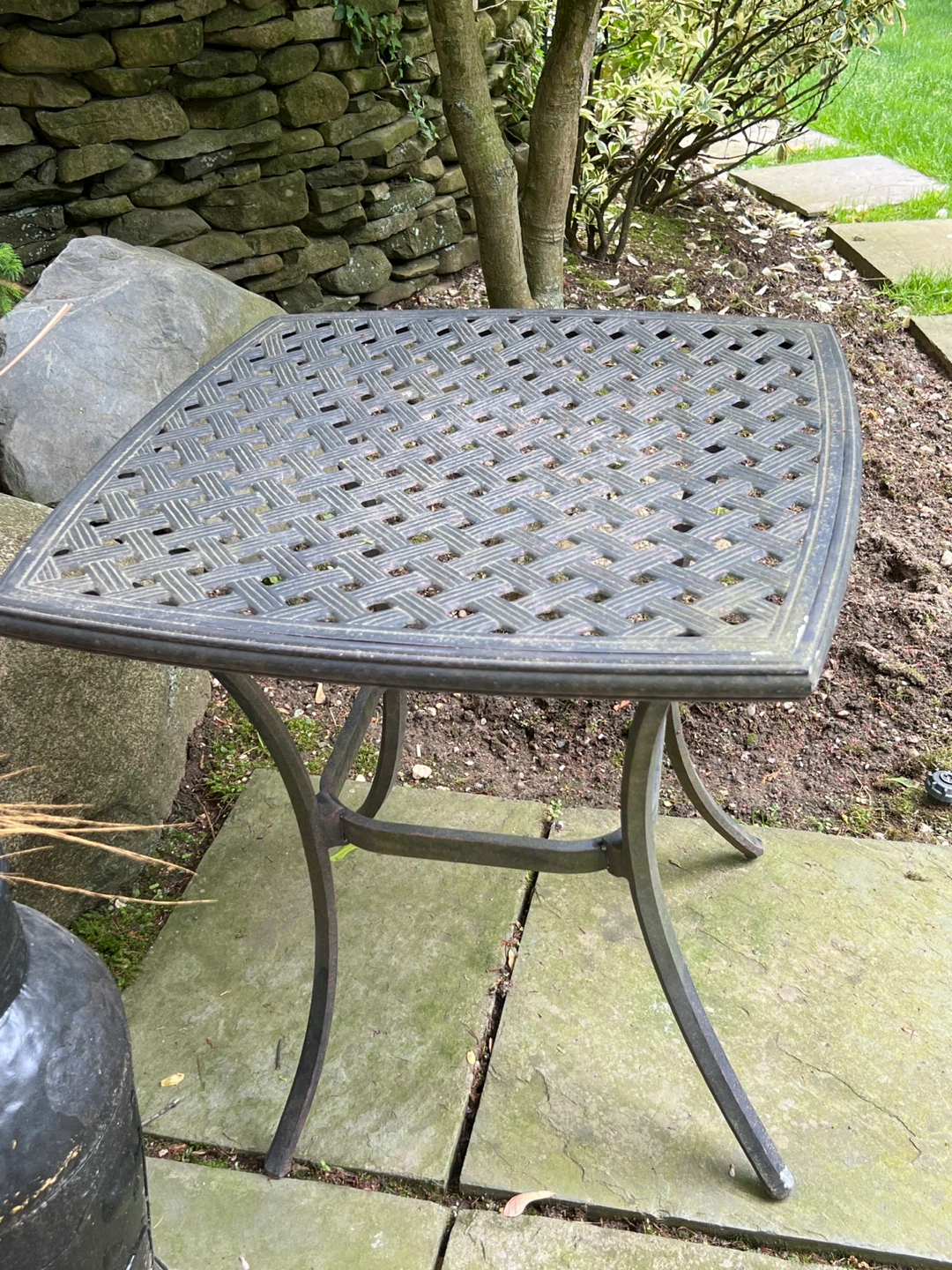 Outdoor Metal Side Table