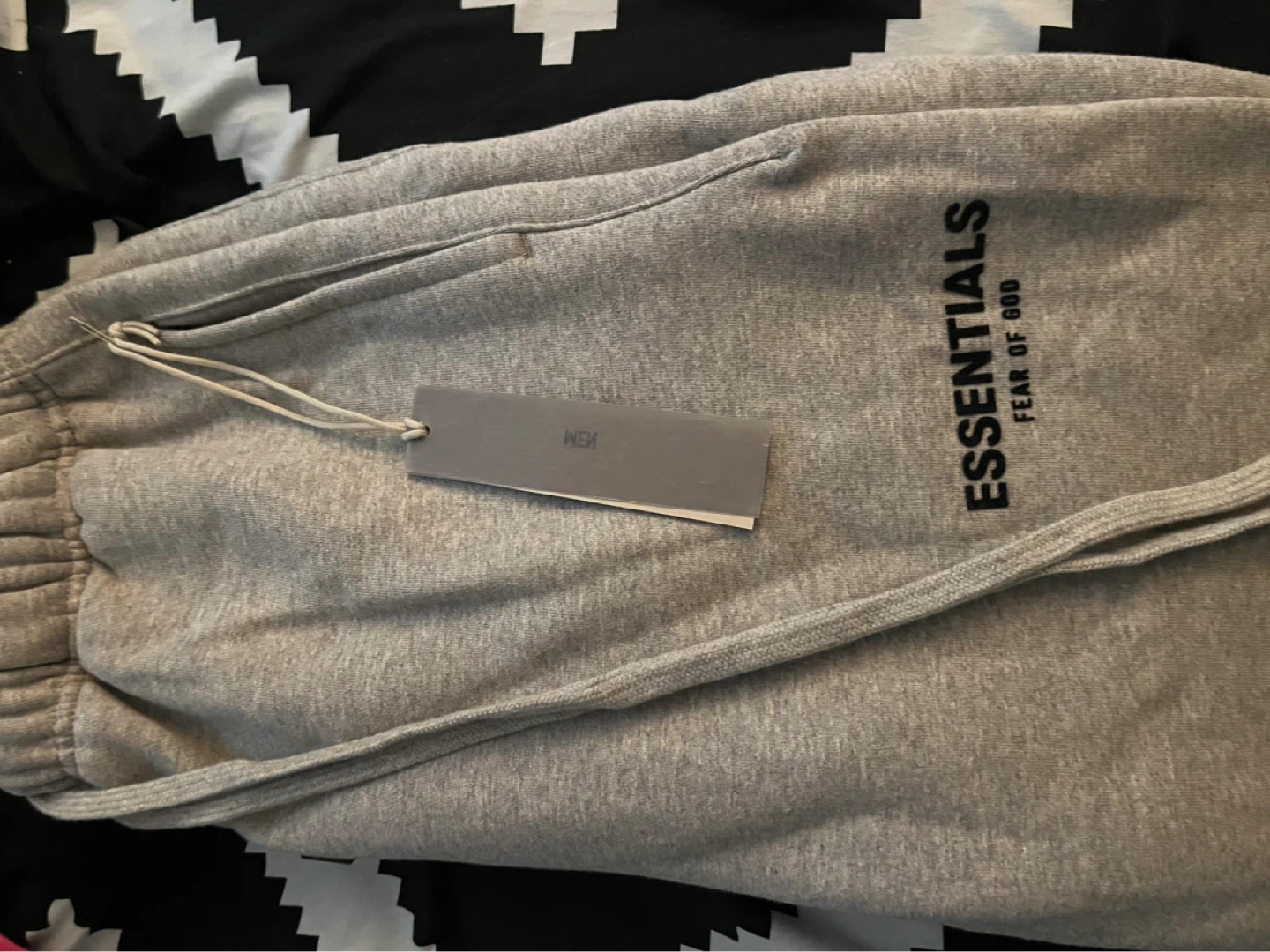ESSENTIALS dark oatmeal sweatpants - photo 2