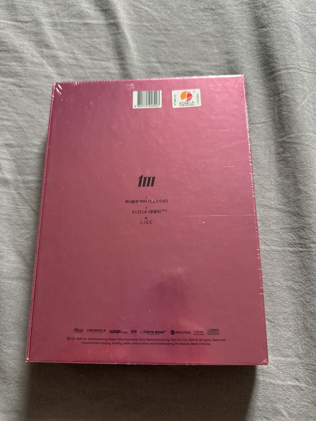 SEALED MAMAMOO [MIC ON] 12th Mini Album "MIC ON" MAIN Ver. - photo 2