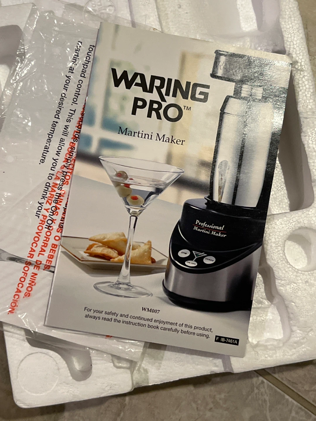 Waring Pro Electric Martini Maker with Shaker - photo 5