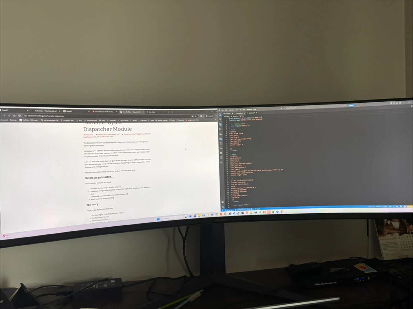 LG 45" Curved Ultrawide Monitor - photo 3