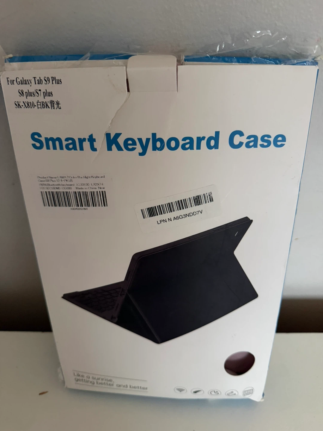 Keyboard Case for Galaxy Tab S9 Plus S8 Plus S7 Plus - photo 3