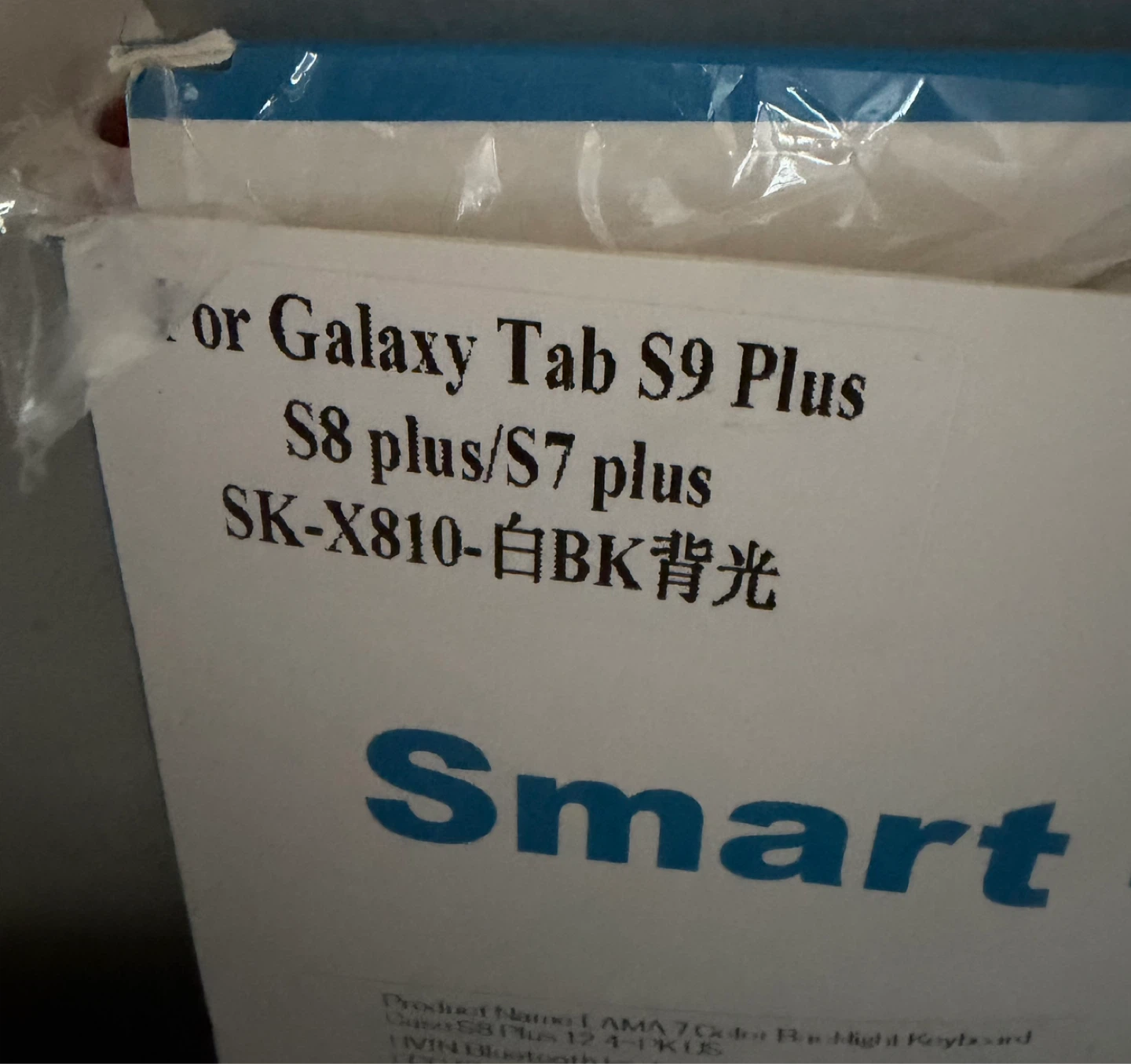 Keyboard Case for Galaxy Tab S9 Plus S8 Plus S7 Plus - photo 4