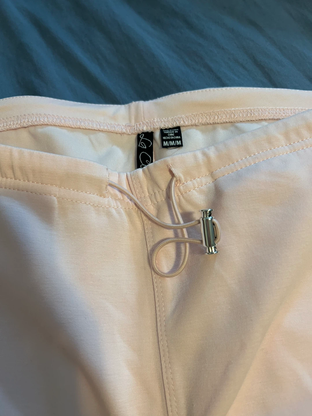 Pink Cropped Wide Leg Sweatpants - photo 2