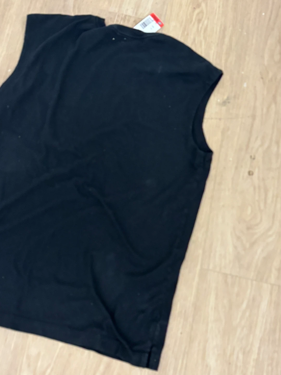 Puma Men's Black Sleeveless T-Shirt - Size Medium - photo 2