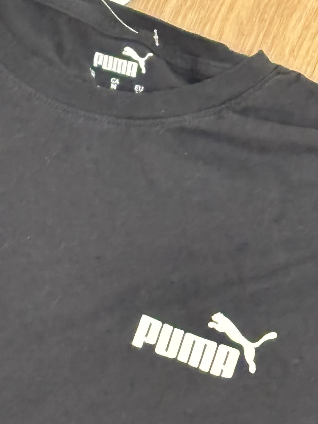 Puma Men's Black Sleeveless T-Shirt - Size Medium - photo 3