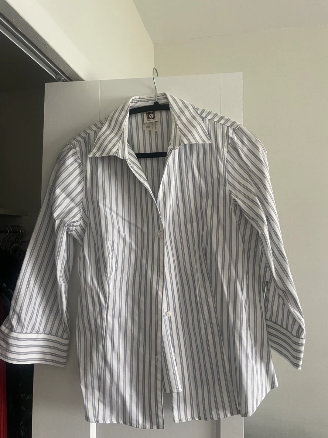 Pinstripe Blouse