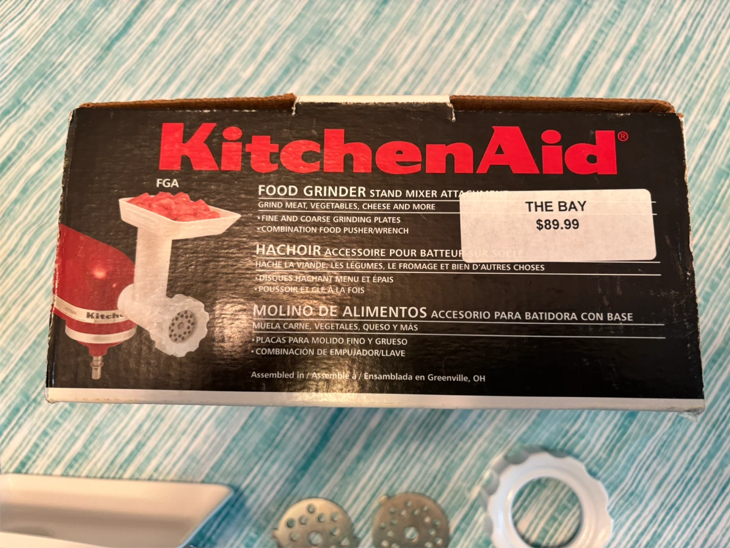 KitchenAid Food Grinder Stand Mixer Attachment - photo 5