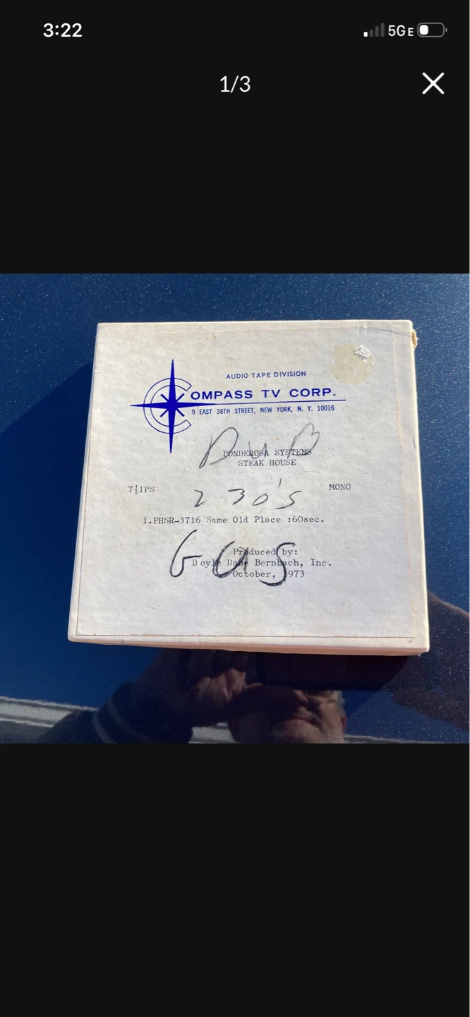 Ponderosa Systems Speak House Audio Tape 10/73