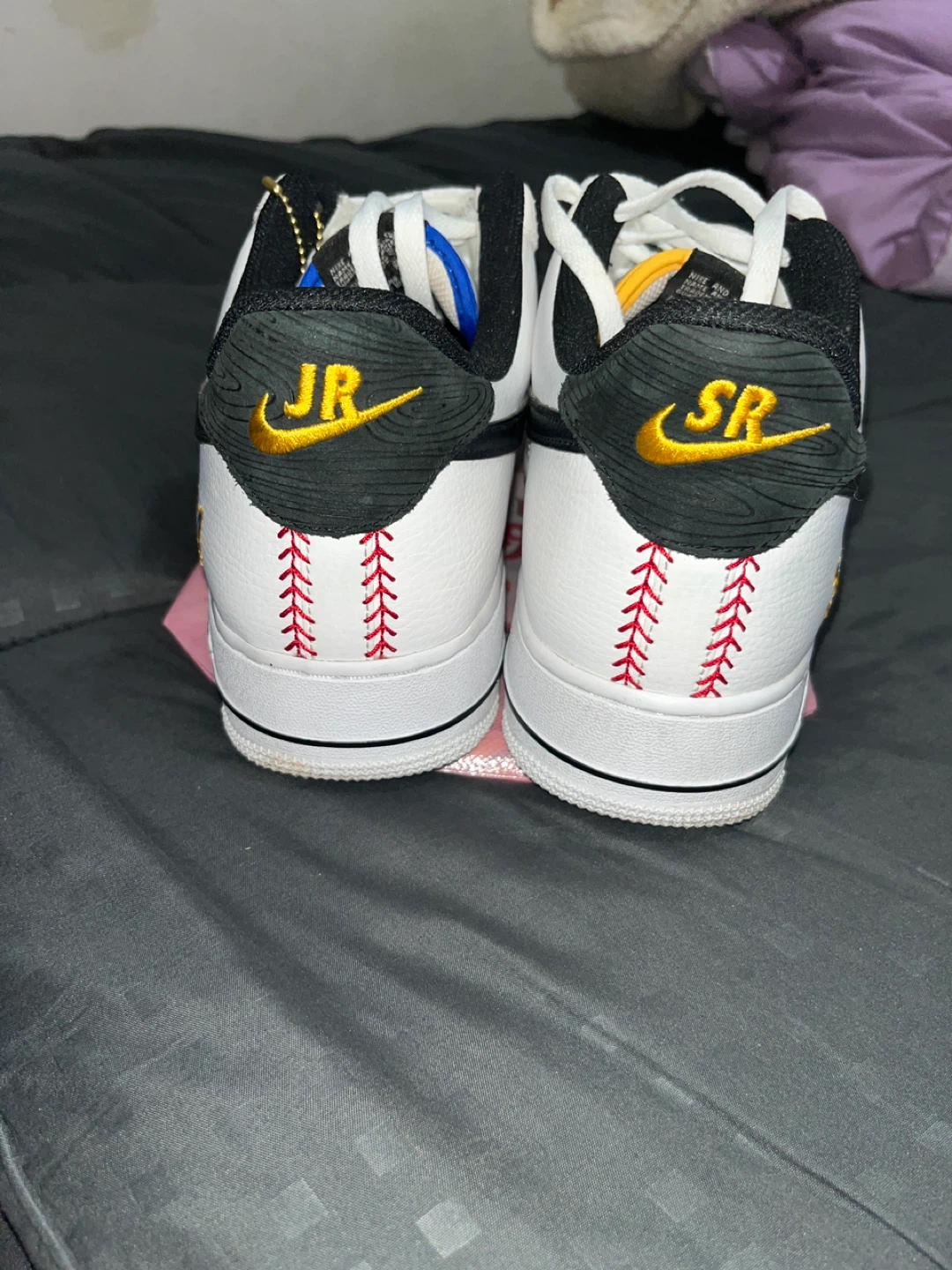 Nike Air Force 1 Low '07 White Baseball Stitch - photo 2
